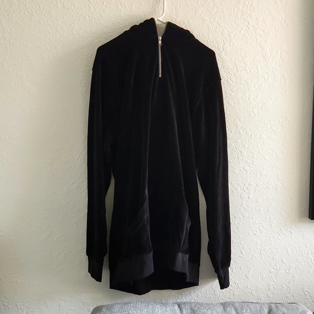 DEFEND PARIS Jacket with full hoodie zipper (black)